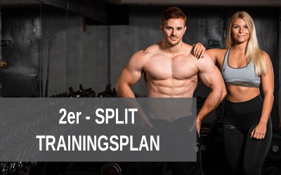 Beginner 2er Split Trainingsplan