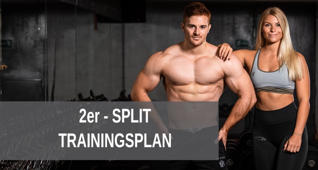 Beginner 2er Split Trainingsplan