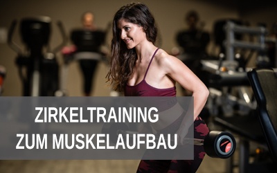 Beginner Zirkeltraining zum Muskelaufbau