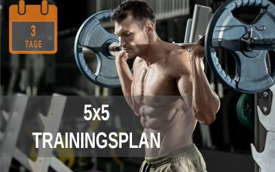 5x5 Trainingsplan für FT Fasern