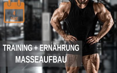 Training und Ernährung zum Masseaufbau