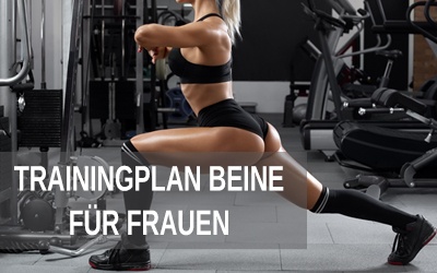 Beintrainingsplan für Frauen