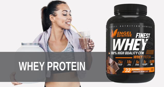 Whey Protein zum Muskelaufbau