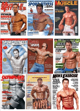 Fitness Cover Model Christian Engel