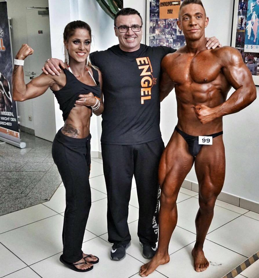 Team Sportnahrung-Engel beim IFBB Luxemburg Wettkampf