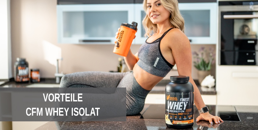 Vorteile eines CFM Protein Eiweiß im Vergleich zu herkömmlichen Whey